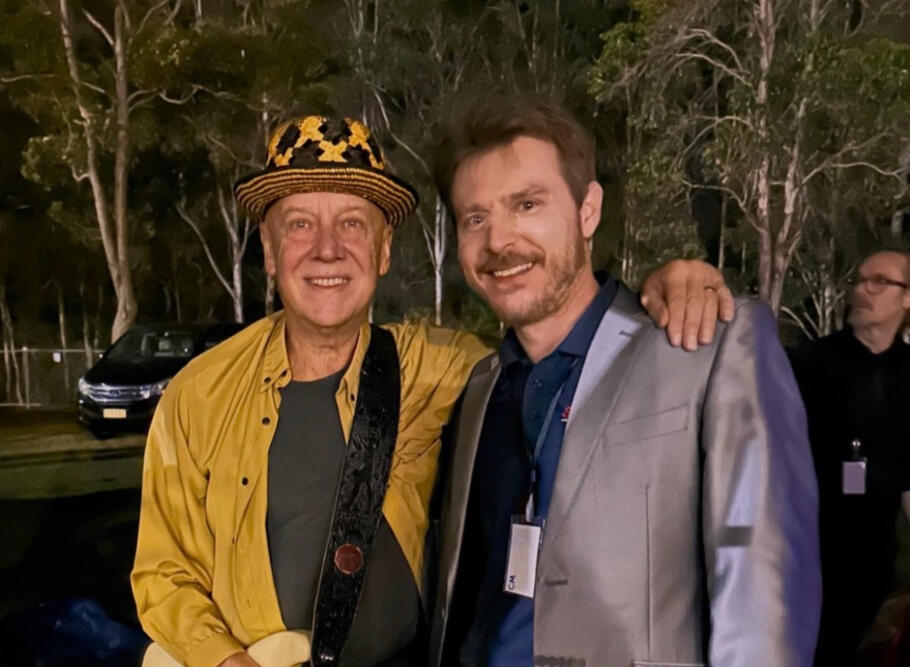 Redfest MC for Russell Morris